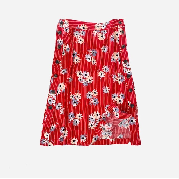 🌸New🌸 Madewell Daisy Side Button Skirt Sz 0 NWT - Picture 8 of 8